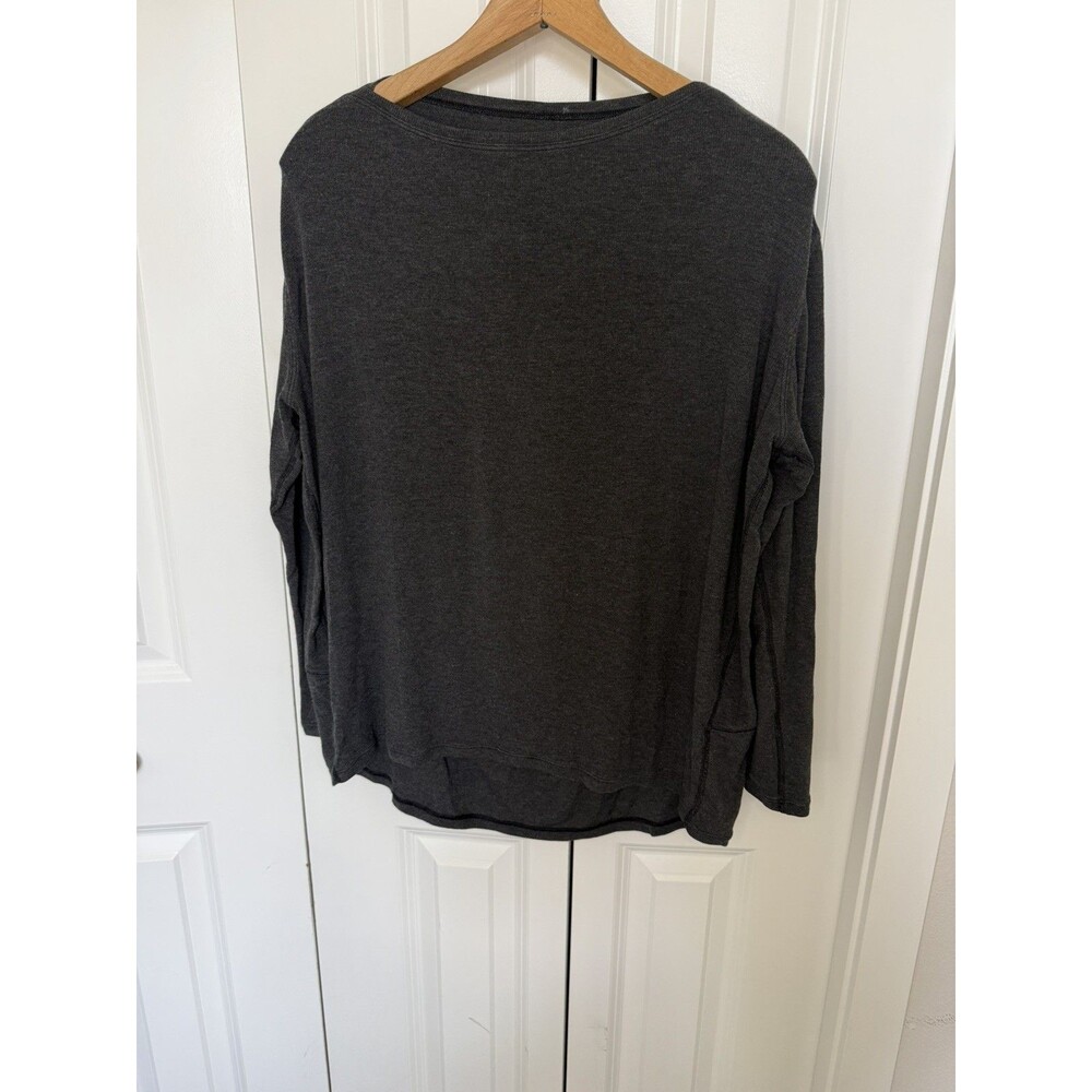 Lululemon Back In Action Long Sleeve Tee Black Size M